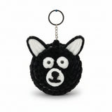 Handmade Fuzzy Mirror Keychain – Cute  Design Mini Pocket Mirror Keyring