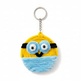 Handmade Fuzzy Mirror Keychain – Cute  Design Mini Pocket Mirror Keyring
