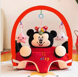 Mickey Mouse Sofa Seat Baby Rattle With Toy Bar