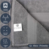 500 GSM Export Quality Zero Twist Bath Towel 1 Pc– Ultra Absorbent & Soft (27" x 55")