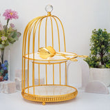 Nordic Style Bird Cage Dessert Serving Trays