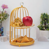 Nordic Style Bird Cage Dessert Serving Trays