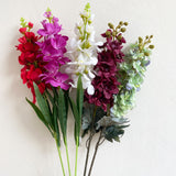 Vase Flowers Artifical Velvet Branches/Flower Bunches