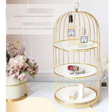 Nordic Style Bird Cage Dessert Serving Trays