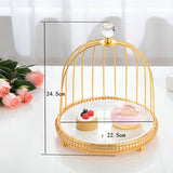 Nordic Style Bird Cage Dessert Serving Trays