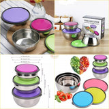 Stainless Steel Bowls Set 03 PCs