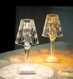 LED Crystal Diamond Table Lamp