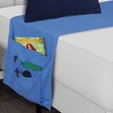 Bed Organizer Blue