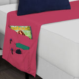 bed organizer pink