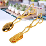 Gold-plated Food Tongs