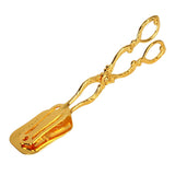 Gold-plated Food Tongs