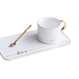 Vintage Classic Her Cup With Spoon & Tray